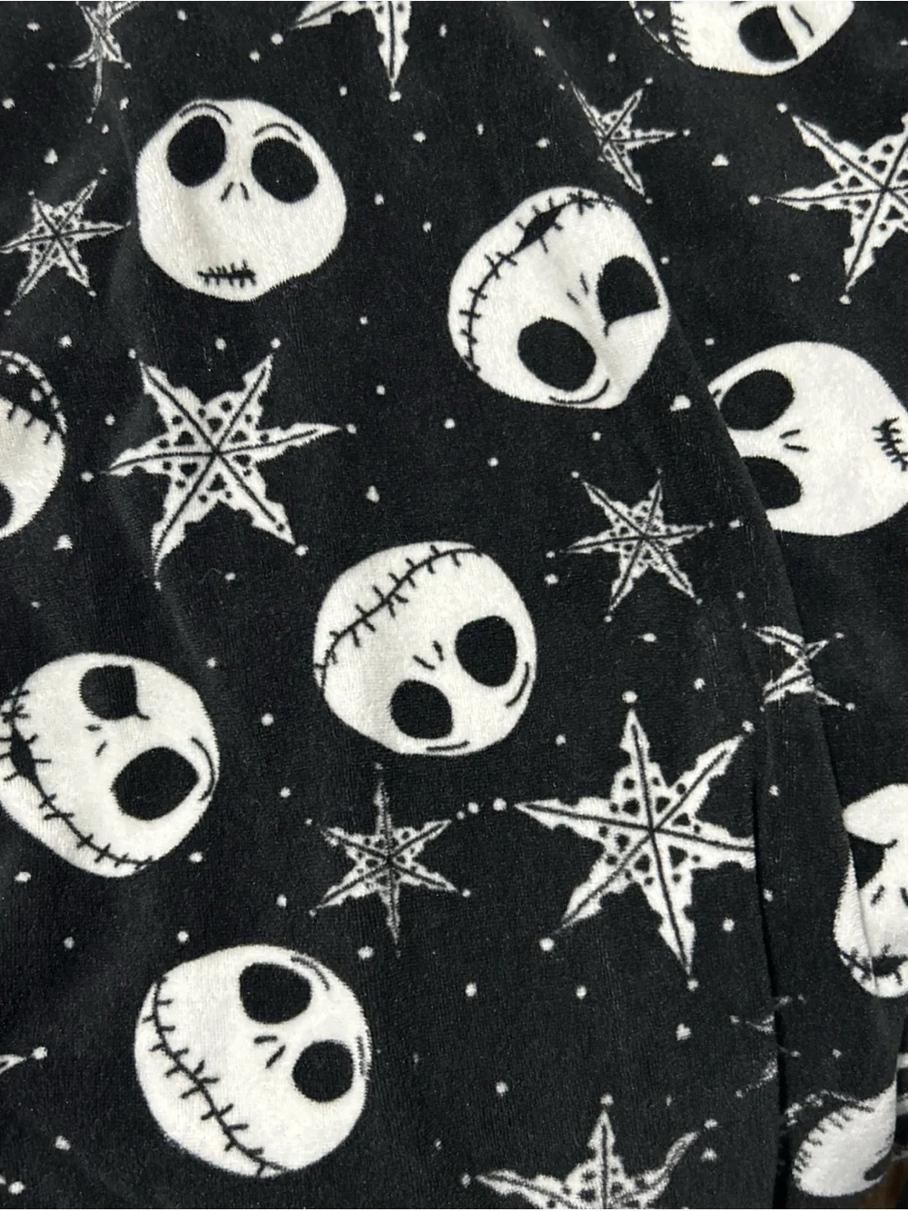 Disney Black & White Jack Skellington Pajama Pants - Picture 3 of 4